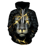 3D Skull Hættetrøjer Herre / kvinder Hoody Sweatshirts